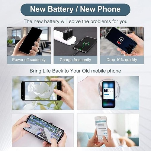 JK50 Akku Für Moto G7 Power XT1955 Moto One Power XT1942 Moto G8 Power Lite DE - Zdjęcie 7 z 7