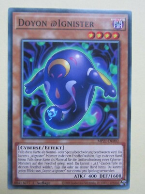 Yugioh - Doyon @Ignister - 1. Auflage - MP21-DE002 - Common - NM - Deutsch