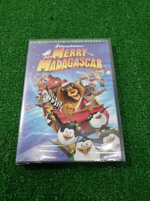 DreamWorks Merry Madagascar DVD Christmas Holiday Sneak Peeks New Sealed 2009