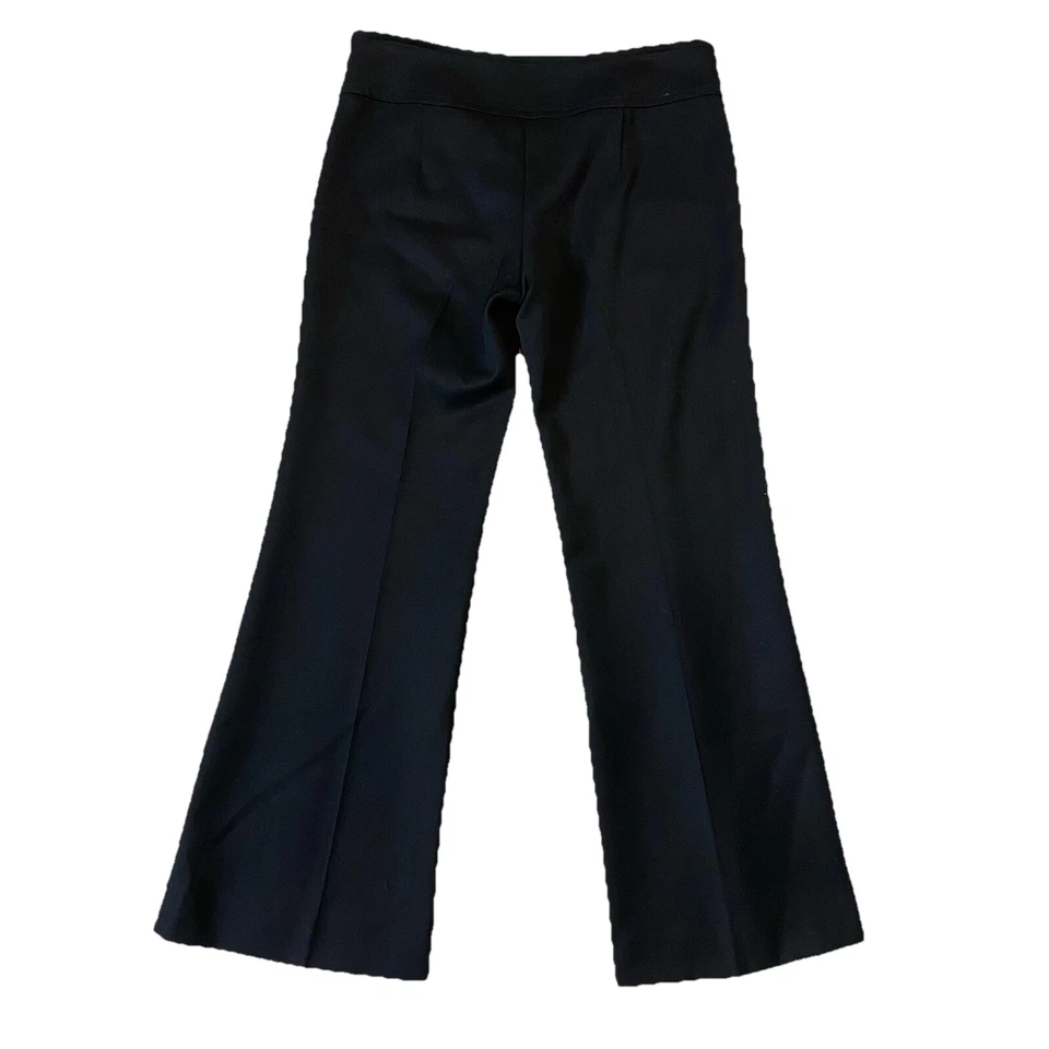Burberry London Women 100% Wool Bootcut Lined Pants Trousers Sz 8 Made in Italy - Image 3 of 4