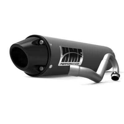HMF for Yamaha Raptor 125 2011-2013 Gun Metal/Blk Euro Full Exhaust 041674608883