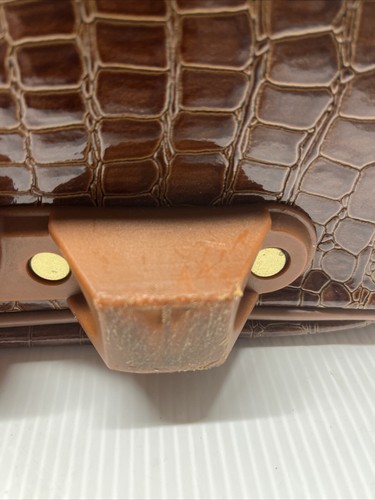 Samantha Brown Croco Underseater Watermelon Gently Used - Picture 17 of 18