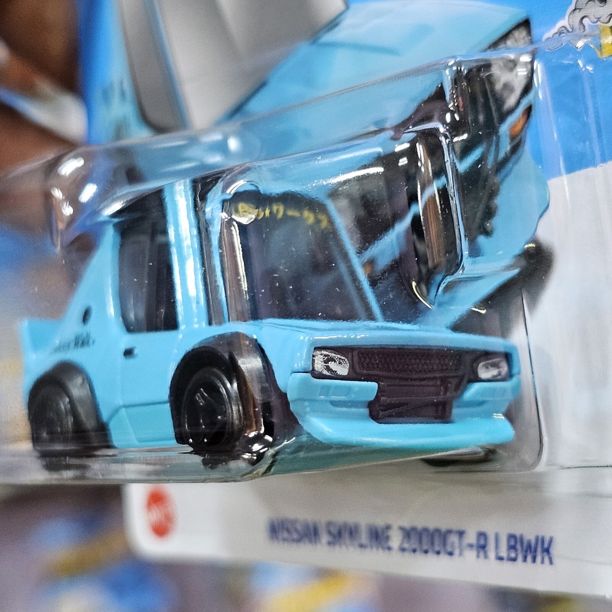 HOT WHEELS NISSAN SKYLINE 2000GT-R LBWK CARD 2024 Series