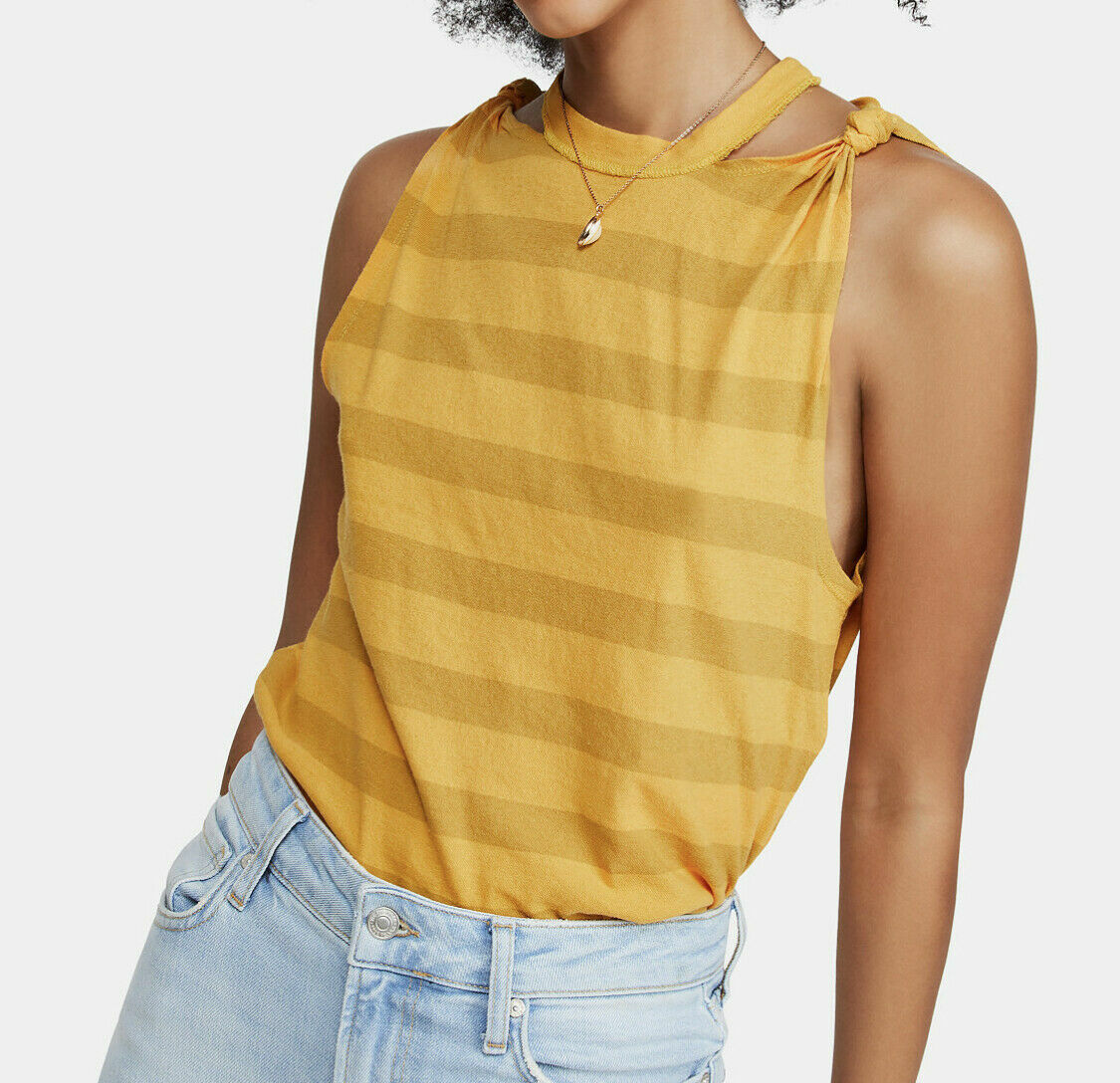 トップス P Free People Tank Top The Twist Striped Mandarin XS,S | eBay
