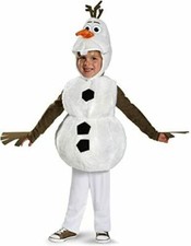 Disney Frozen Olaf Child Costume Size L/G 4-6 NEW