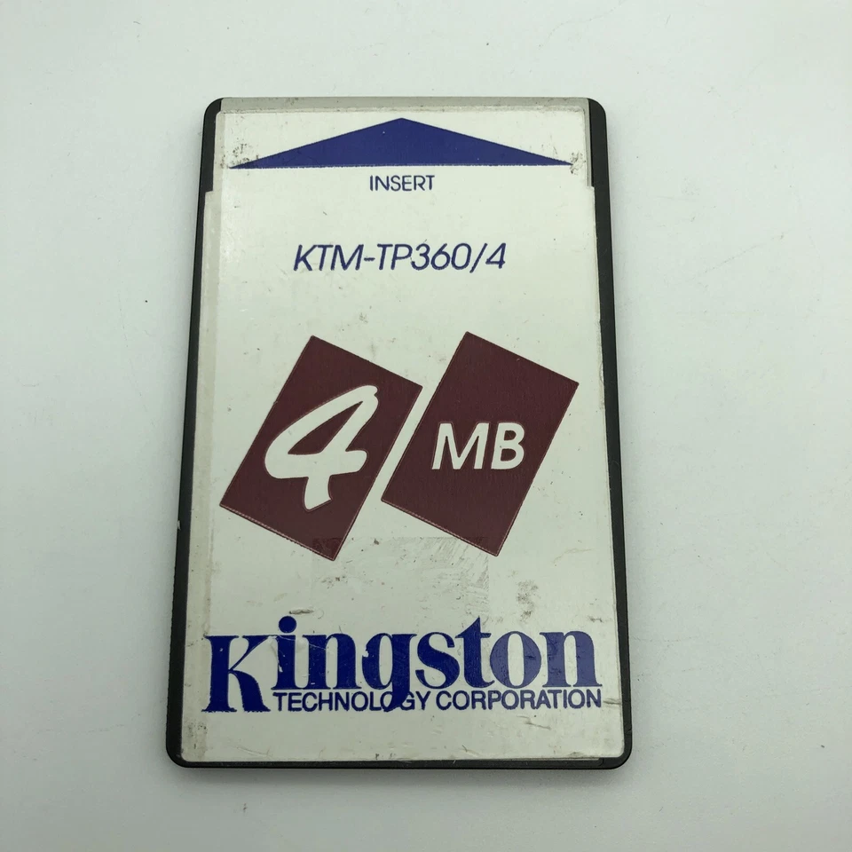 KINGSTON KTM-TP360/4 4MB CREDIT CARD FLASH MEMORY IBM ThinkPad  - Image 3 of 4