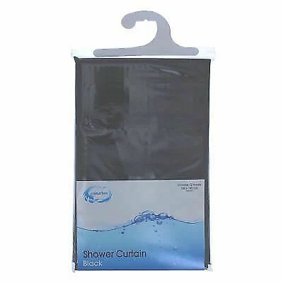 Black Extra Long Shower Curtains