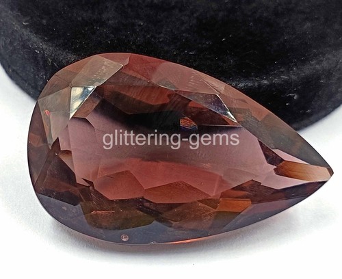 110.7Ct Rare Brazil Purple Amethyst Lab Created Pear Cut Certified Loose Gems SB - Picture 3 of 8