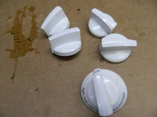 GE Range Control Knob Set - Wear (4+1) Part # WB03X21228 WB03X21229