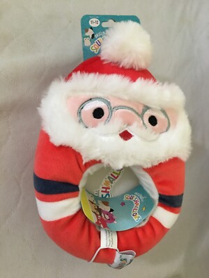 SQUISHMALLOW NICK SANTA CLAUS SLIPPERS Kids Size 11-12