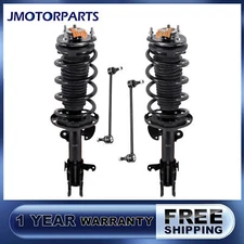 Front Complete Struts Assembly For 09-15 Honda Pilot EX LX 3.5L w/Sway Bar Links