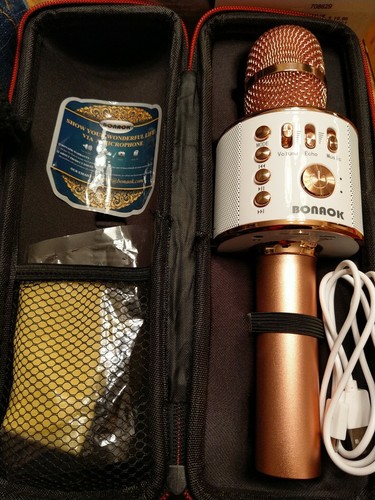 BONAOK Wireless Bluetooth Karaoke 