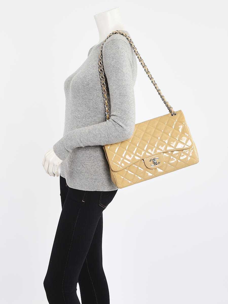 ショルダーバッグ・ポシェット × ヴィンテージ(中古) Chanel Patent Classic Jumbo s-l1200.jpg