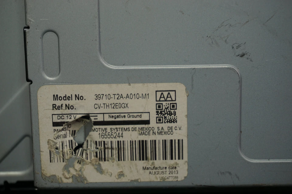 Honda Accord 2012 velocímetro calibre clúster OEM 39710ta0a010m1 Foto 4 de 4