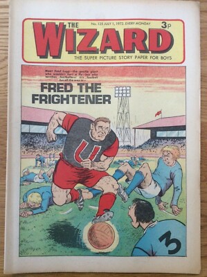 The Wizard #125 1/7/72 The Ace Of Space, Son Of A Gun, DC Thompson Comic 