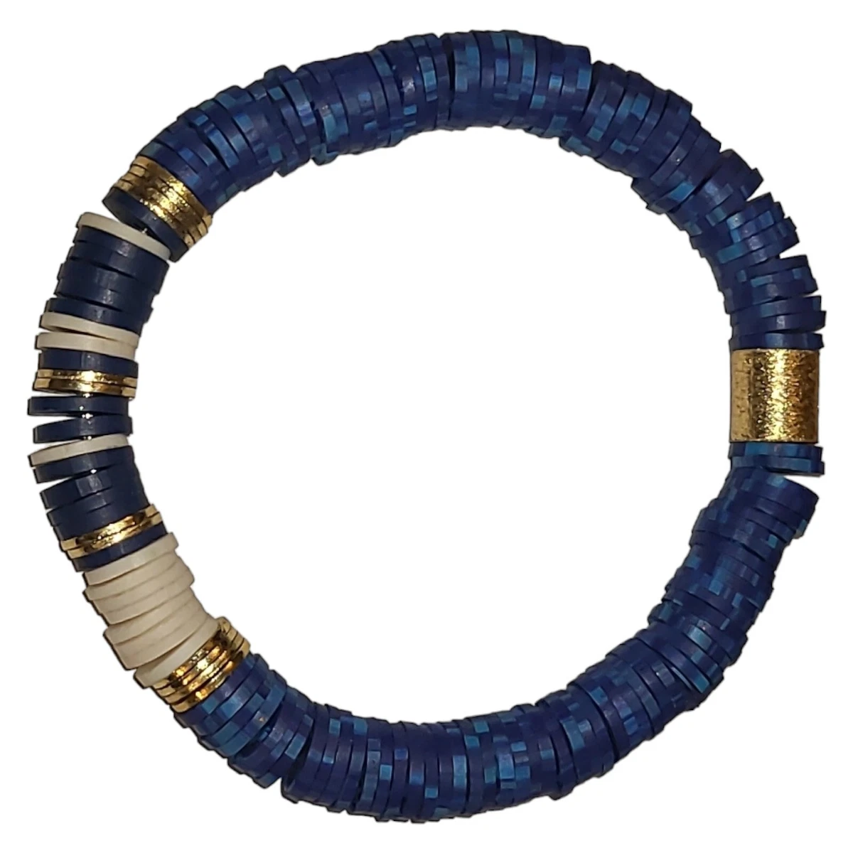 Navy blue shop beaded bracelet