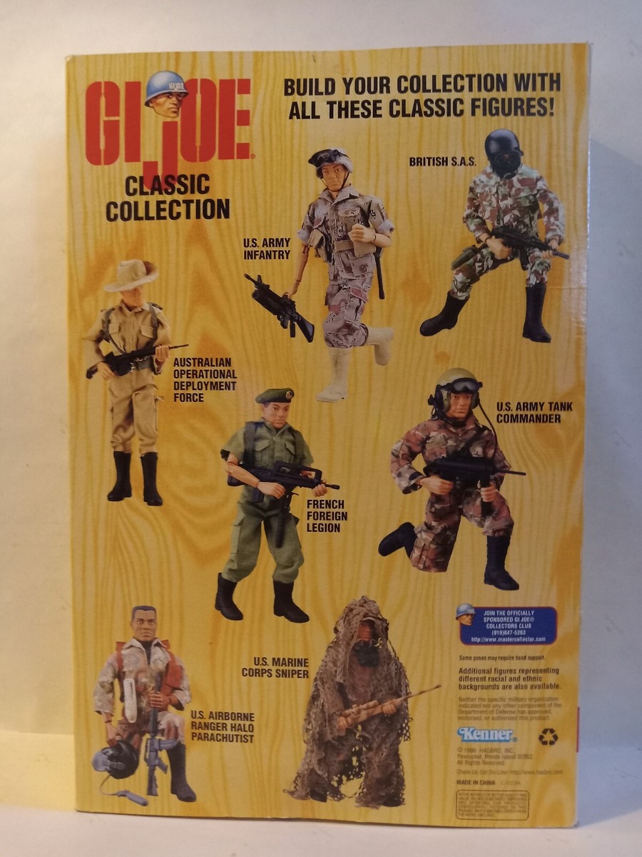 GI-JOE ジーアイジョー 3体セット 1996年 KENNER 1996 Kenner GI Joe Classic Collection M-60 Gunners Pit Gear NIP | eBay