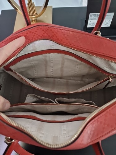 Gucci Tasche Original Rot Modische Handtasche Gucci Bright Diamante handbag - Bild 14 von 24