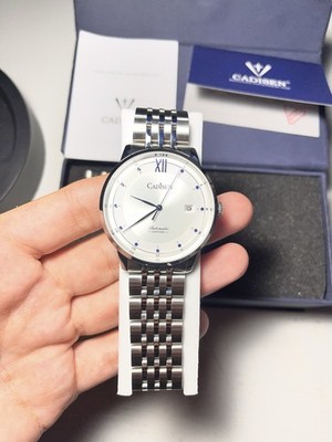 CADISEN 9.5mm Ultra-thin Automatic Watch Miyota 9019 Sapphire Crystal