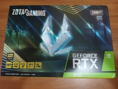 NEW SEALED Zotac Nvidia RTX 3090 24GB GDDR6X Graphics Card GPU