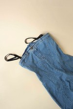 Dolce & Gabbana 90’s Denim Bustier Corsetry Cutout Dress - Size 40
