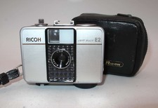  NICE RICOH AUTO HALF E2 35MM HALF-FRAME CAMERA W/CASE, STRAP-WORKING