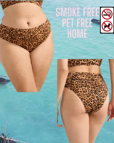 Sofia by Sofia Vergara Women's SIZE L 12-14 Printed Hipster Bikini Bottoms NWT - Picture 1 of 17