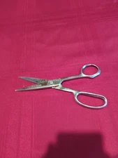 Vintage WISS Inlaid 8” Scissors Shears Style 1-DS Industrial Dressmaker Tailor