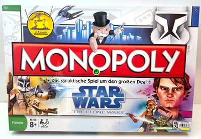 Monopoly Star Wars: The Clone Wars - Brettspiel / Gesellschaftsspiel - NEUWARE - Bild 1 von 4