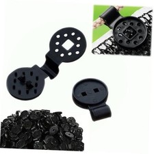 Shade Cloth Clips,Shade Cloth Heavy Duty Lock Grip, Sunscreen  20 Black