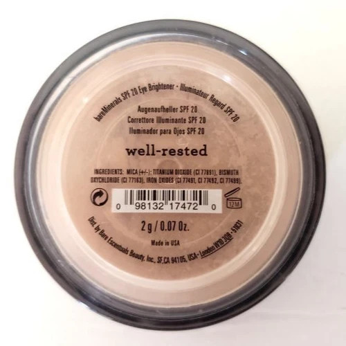 BareMinerals SPF20 Eye Brightener Well Rested 2grms Loose Powder face makeup - Picture 2 of 3