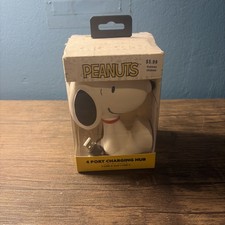Peanuts Snoopy 4 Port Charging Hub Battery Charge USB-A/USB-C