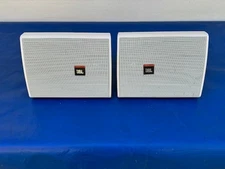 JBL Professional Control 25T Pro Indoor Outdoor Loudspeaker Pair With Mounts