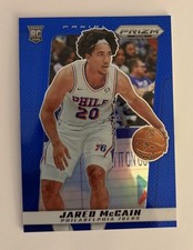 2024-25 Prizm Deca Jared McCain Blue Prizm /149 RC Rookie #24 OKC / 76ers 🔥