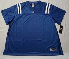Indianapolis Colts NFL Pro Line Blank Jersey - Women’s 4XL  / Blue /NWT