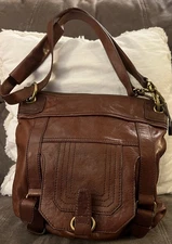 The Sak Women's Silverlake Leather Crossbody, Messenger Shoulder Bag Brown