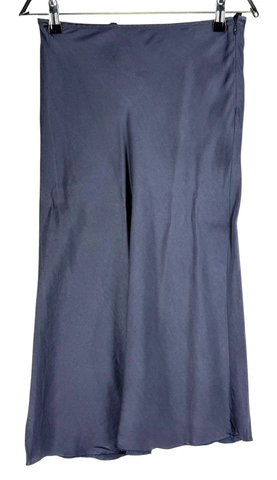 Falda midi gris para mujer Emporio Armani talla W28 Foto 2 de 4