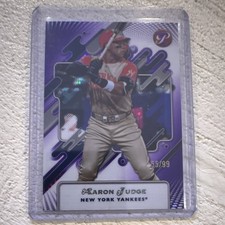 2025 Topps Pristine Aaron Judge Purple Pristine Pulsar Refractor /99