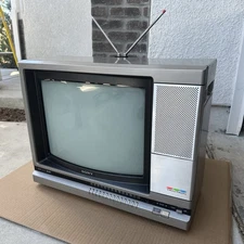 Sony KV-1714 Trinitron CRT Vintage Retro Gaming TV Monitor Color Rare Good Shape