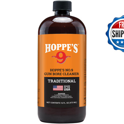 Hoppe'S Hoppes No. 9 Gun Bore Cleaner 16 Oz. Bottle Packaging May Vary 916