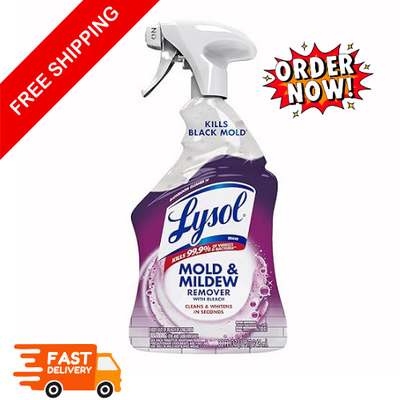 #ad Lysol Mold amp; Mildew Remover Spray 32oz Bathroom Cleaner Disinfectant Bleach $8.99