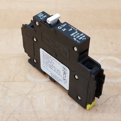 Weidmuller QL-1(13)-DM-KM-2A-LW Circuit Breaker, 2 Amp, 1 Pole - USED