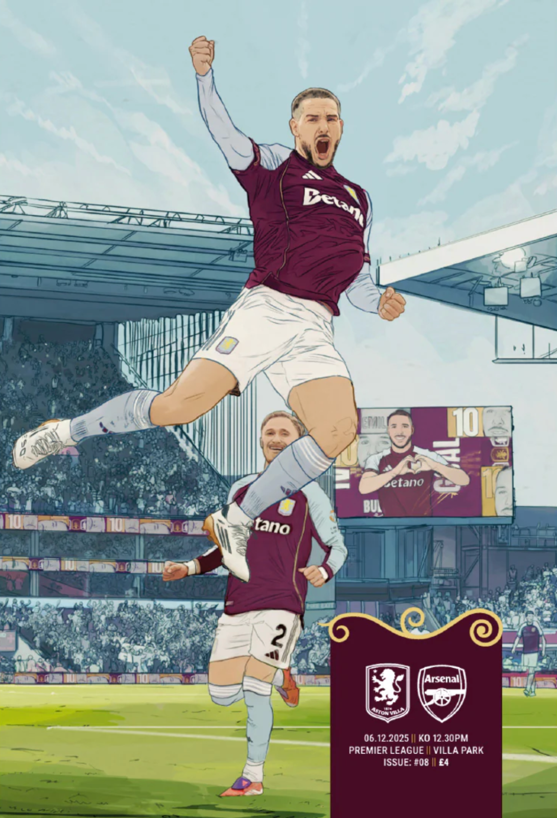 Aston Villa v Arsenal - FA Premier League - 06 December 2025 - Mint Condition