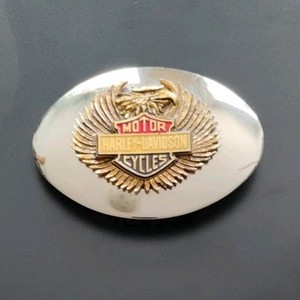 Multi Colored And Mirrored HARLEY DAVIDSON Belt Buckle