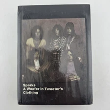 Sparks - Woofer In Tweeter Clothing - 8 Track Tape - Sealed - 1973 - Glam Rock