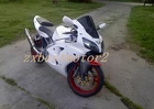 Unpainted White Fairings Kit Bodywork For Kawasaki ZX6R 2000-2002 / ZZR600 05-08