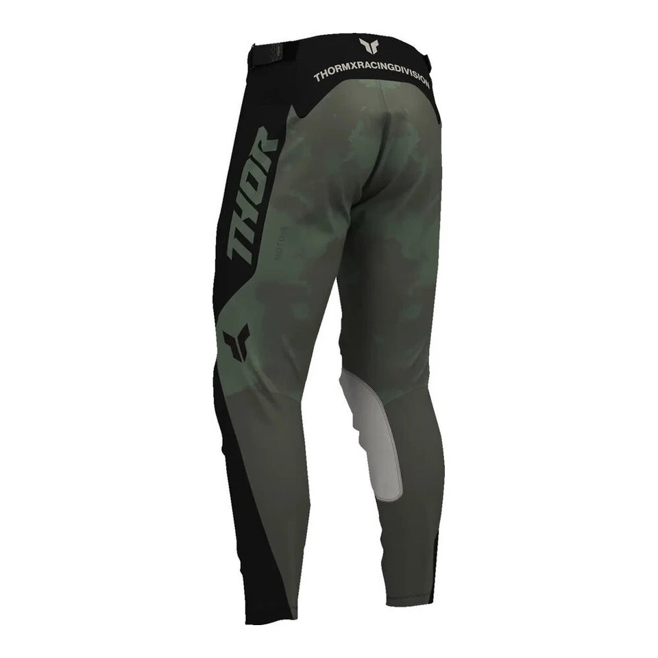 Thor MX Combo Hose Shirt Launchmode Bleach camo schwarz Motocross Set Hands - Bild 3 von 4