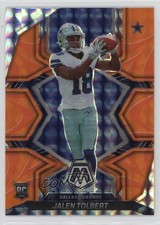 2022 Panini Mosaic Rookies Reactive Orange Mosaic Prizm Jalen Tolbert #326 0a2
