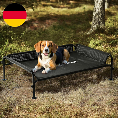 Gardner Pet Hundeliege Outdoor, Erhöhtes Hund Haustierbett, Kühlendes Hundebett 