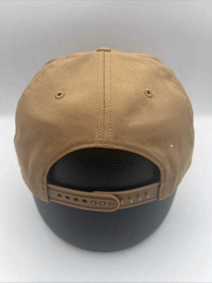 波士顿红袜队帽子 '47 品牌卡其色脚本拼写促销卡扣帽 H34 — 第 4/4 张图片